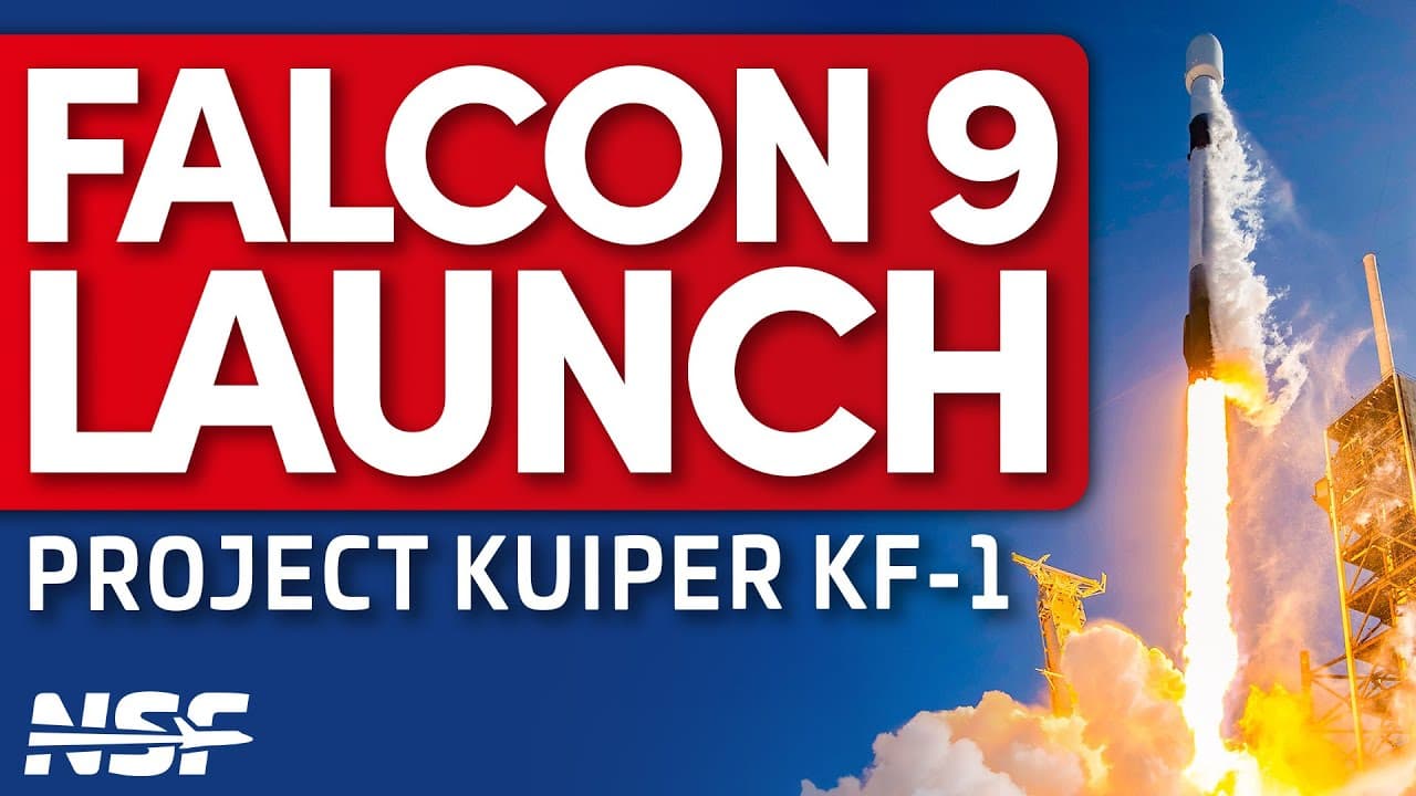 🚀 SpaceX Falcon 9 Launches Project Kuiper (KF-1)