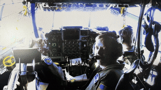 C-130 Combat Aircraft Cockpit