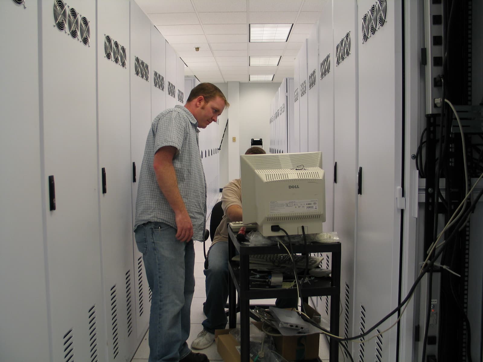 Eric with Datacenter Terminals (2005)