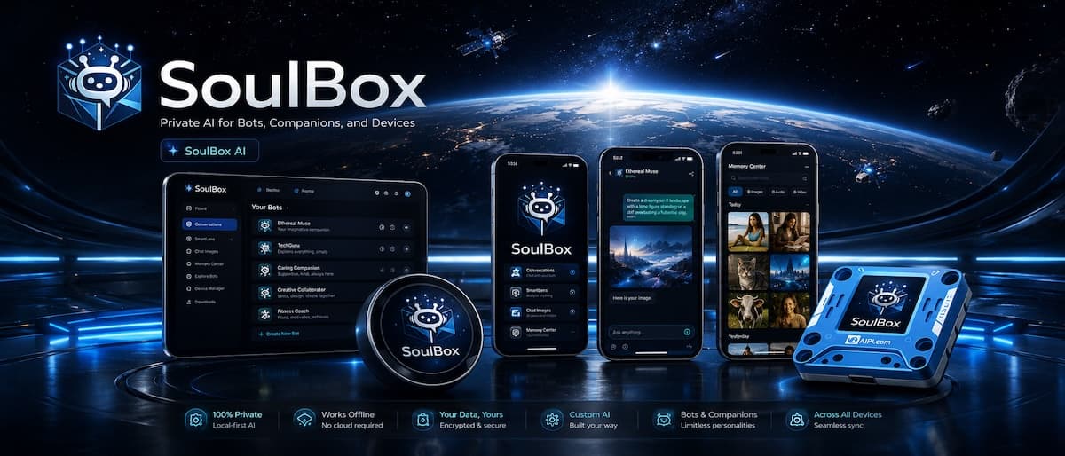 SoulBox AI - Private AI for Bots, Companions, and Devices