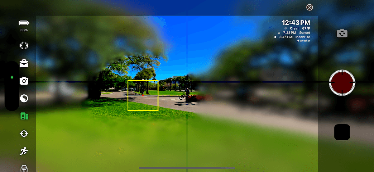 Miniature world effect example