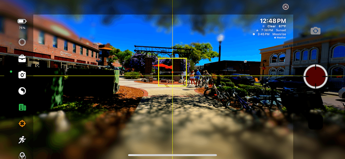 Tilt Shift example with a firetruck