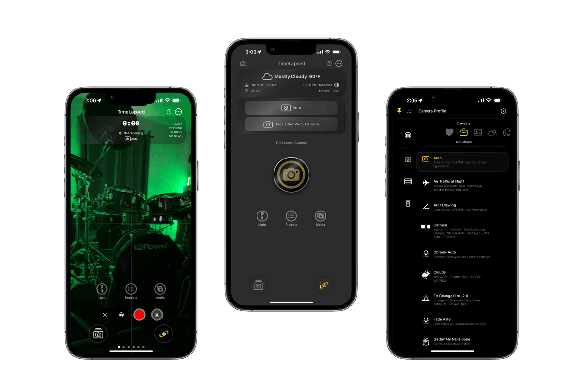 Multi-camera support