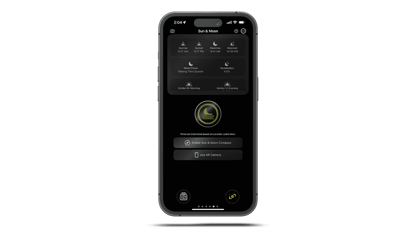 Sun and Moon AR Tracking