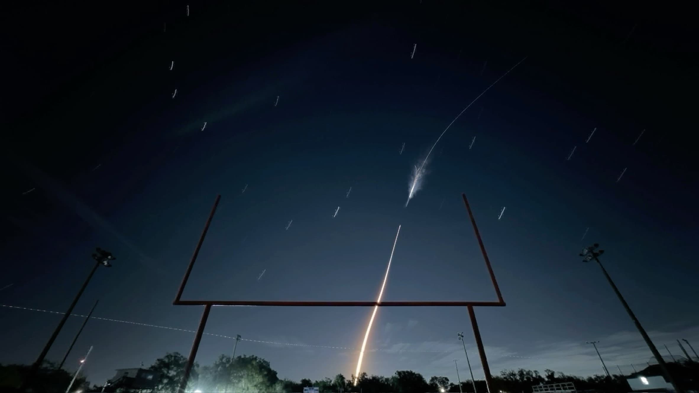 Rocket Launch Tracking Background
