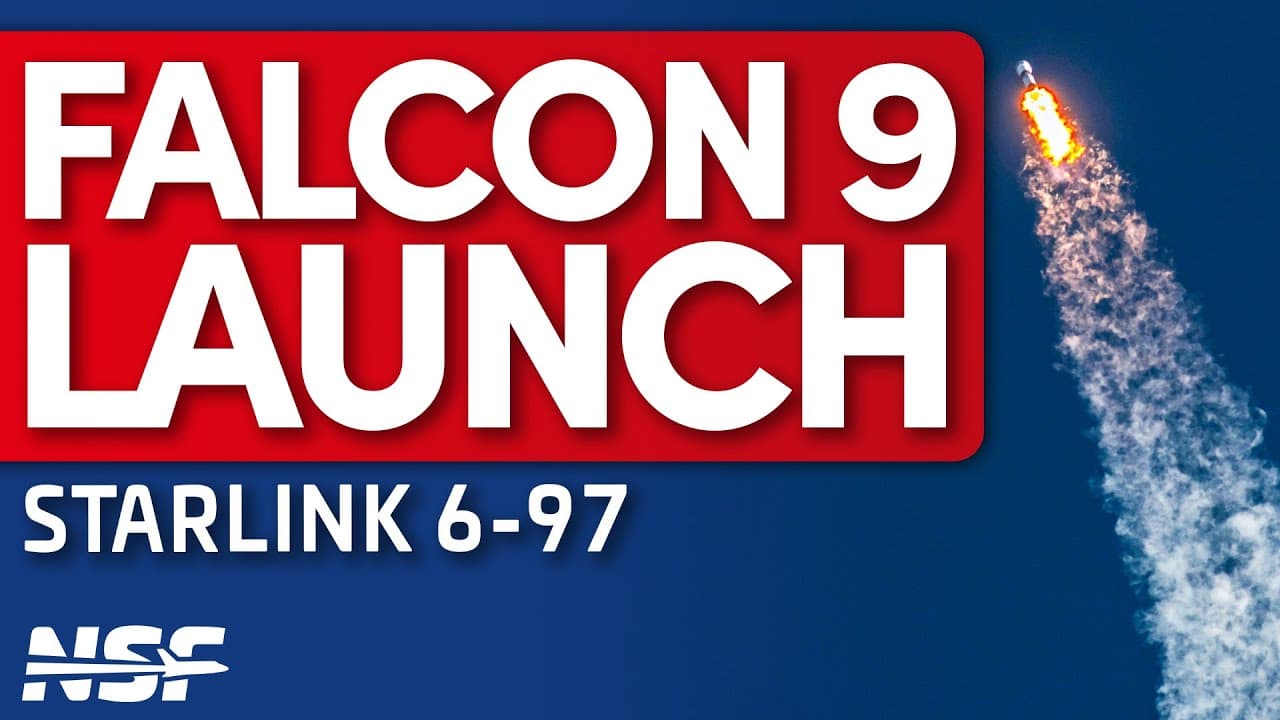 SpaceX Falcon 9 launches Starlink 6-97