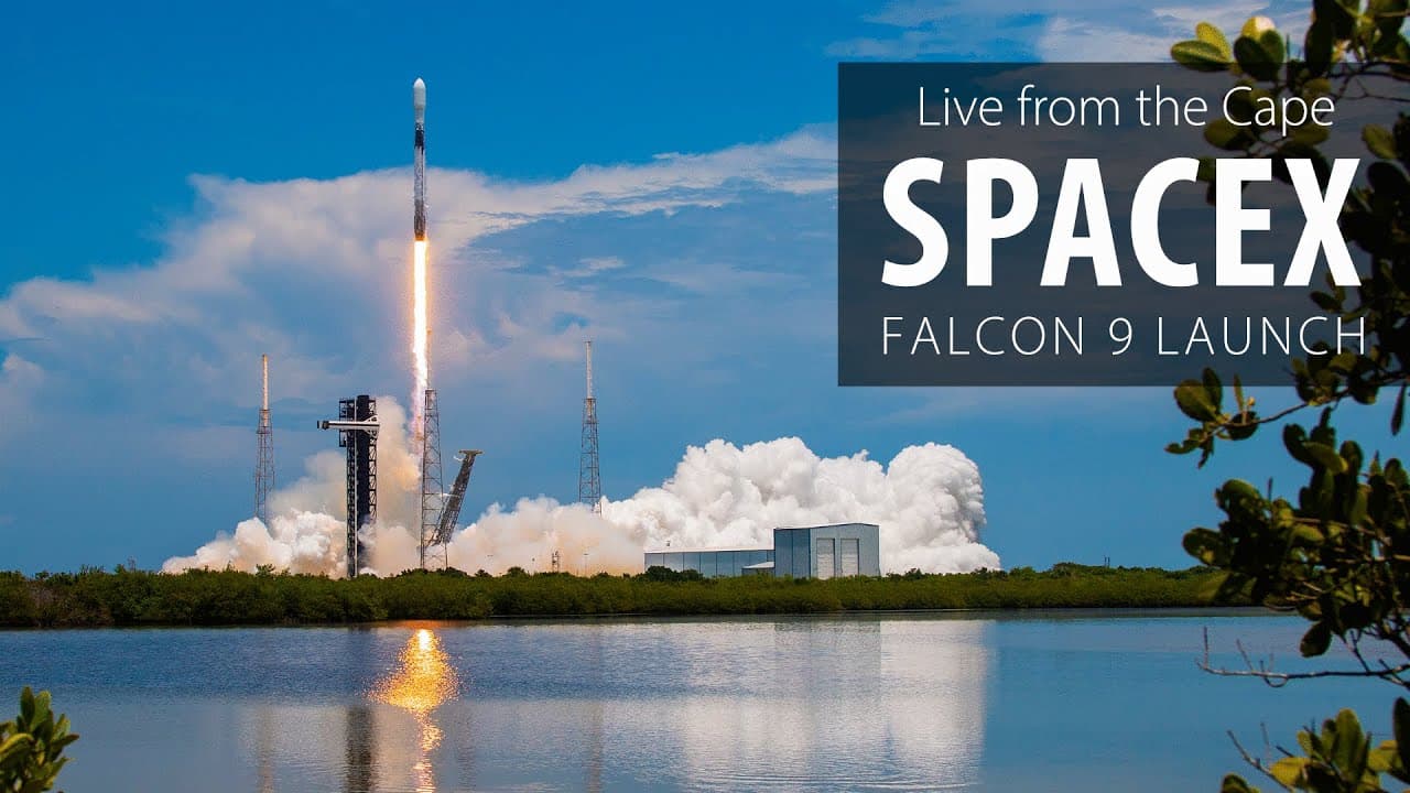 Watch live: SpaceX Falcon 9 rocket launches from Cape Canaveral with Starlink internet satellites