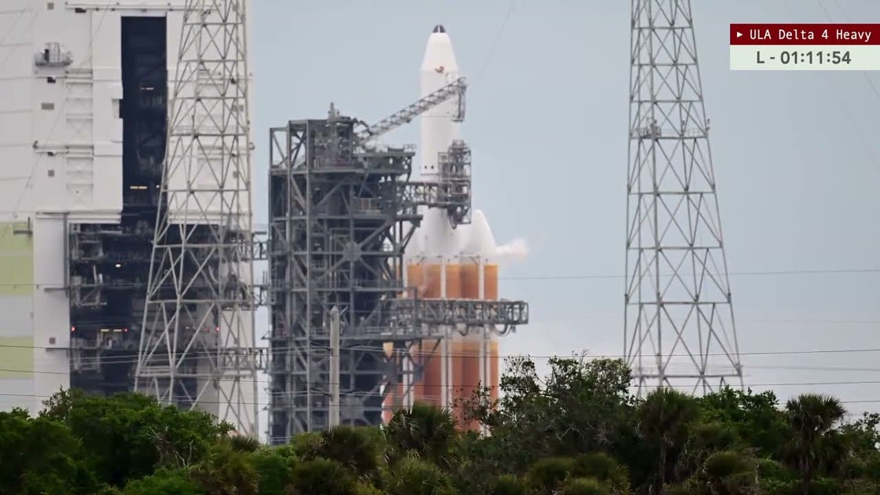 Watch live: The flight of the final Delta 4 Heavy rocket
