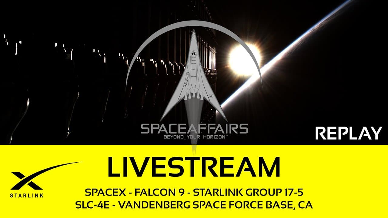 SpaceX - Falcon 9 - Starlink 17-5 - SLC-4E - Vandenberg SFB, CA - August 18, 2025