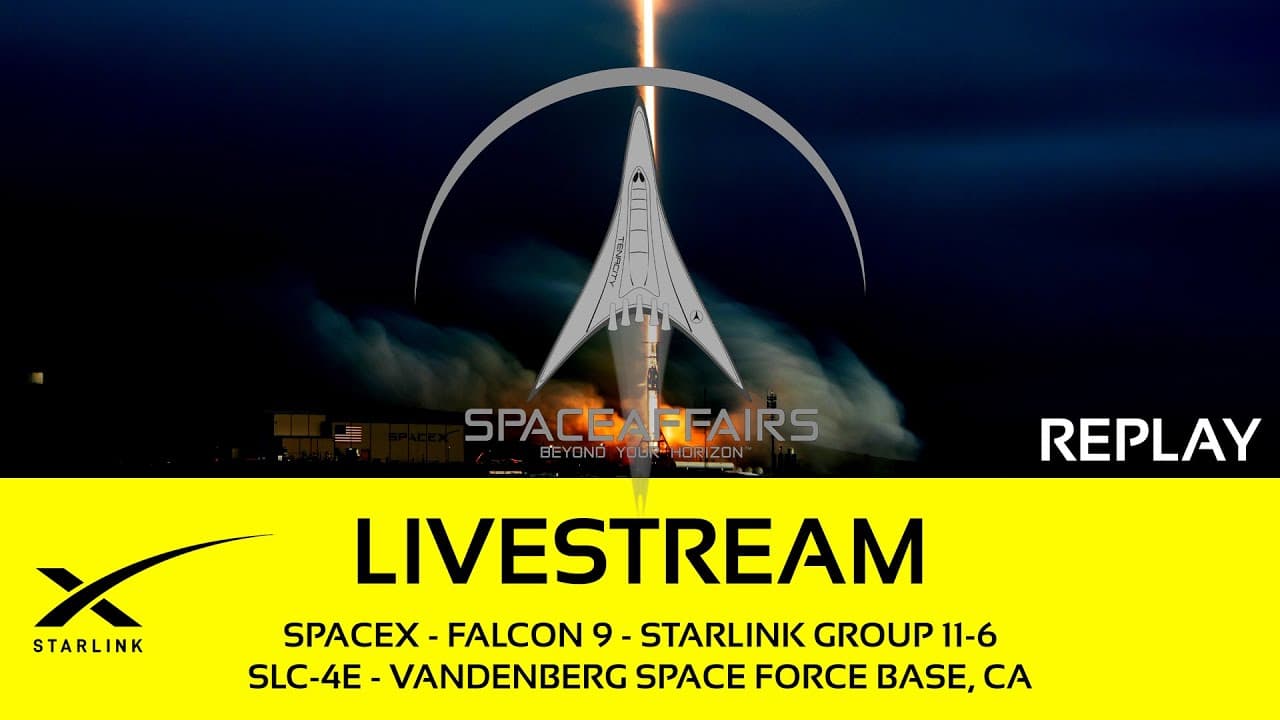 SpaceX - Falcon 9 - Starlink 11-16 - SLC-4E - Vandenberg SFB - May 23, 2025