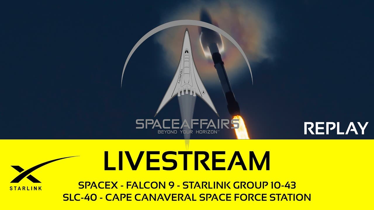 SpaceX - Falcon 9 - Starlink 10-43 - SLC-40 - Cape Canaveral SFS - June 4, 2026