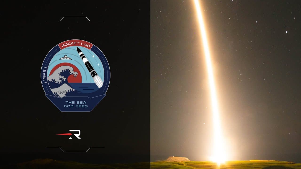 Rocket Lab - 'The Sea God Sees' Launch