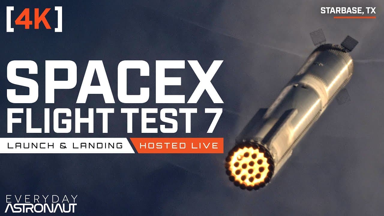 [4K] Watch SpaceX Try To Catch Starship's Super Heavy Booster!