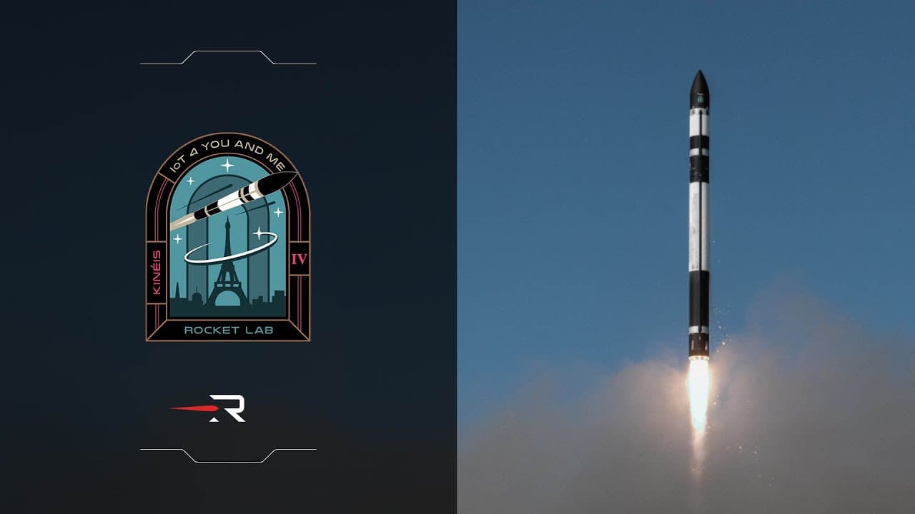 Rocket Lab - 'IoT 4 U and Me' Launch