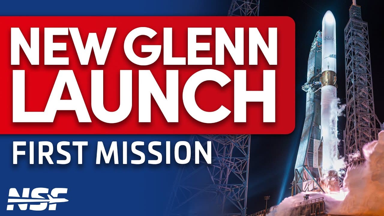 🚀 [SCRUB] Blue Origin's New Glenn Rocket Attempts to Launch and Land for the First Time