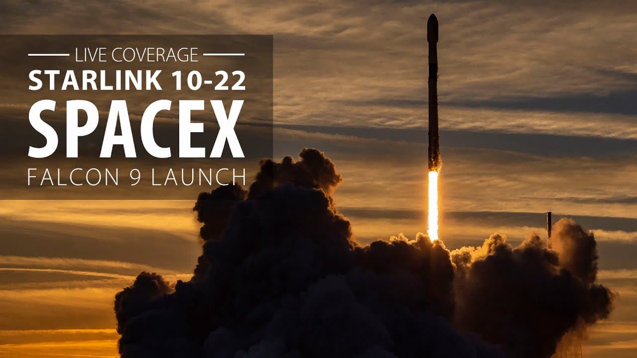 Live: Sunrise Starlink launch on SpaceX Falcon 9 rocket from Cape Canaveral