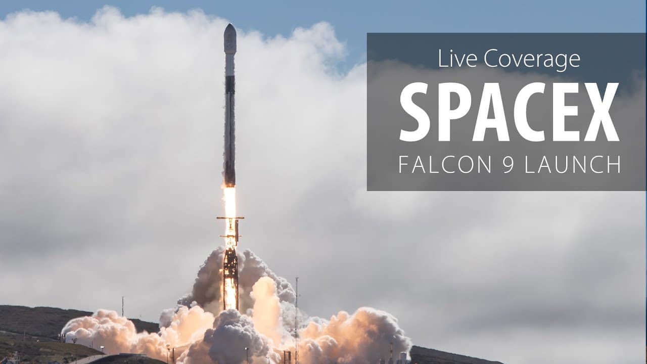 Live: SpaceX Falcon 9 rocket launches 27 Starlink satellites from Vandenberg, California