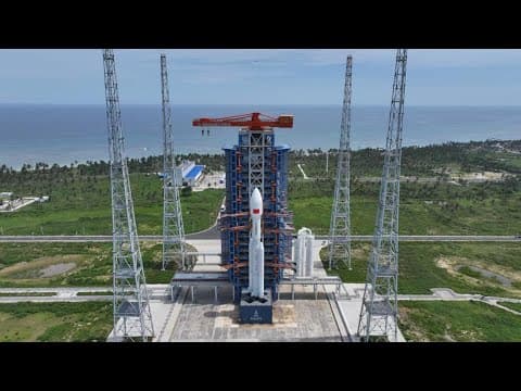 Live: Long March-8A carrier rocket's first launch from Hainan commercial site