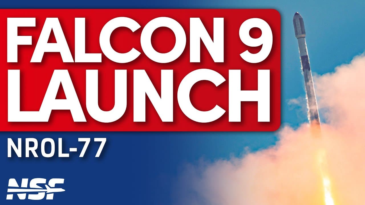 SpaceX Falcon 9 launches NROL-77