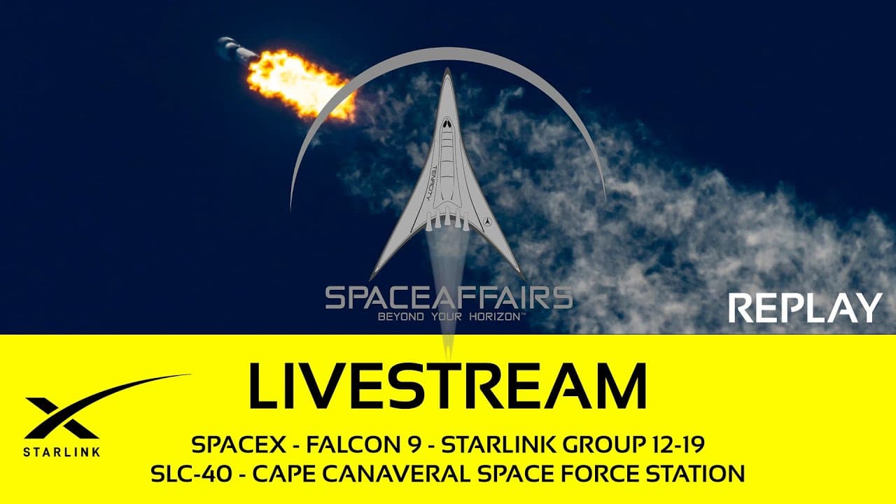 GO! - SpaceX - Falcon 9 - Starlink 12-19 - SLC-40 - Cape Canaveral SFS - June 3, 2025