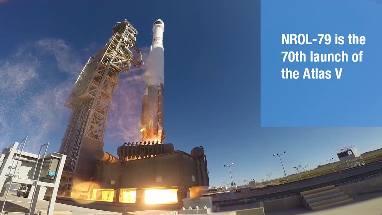 Atlas V NROL-79 Launch Highlights