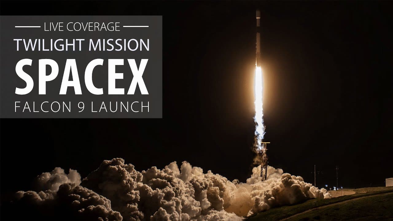 Live: SpaceX Falcon 9 rocket launches Twilight rideshare mission from Vandenberg, California