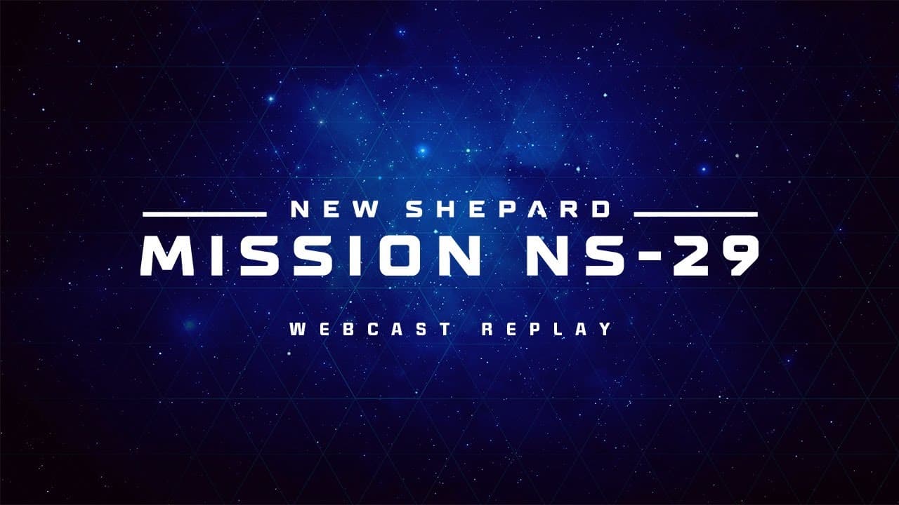 Replay: New Shepard Mission NS-29 Launch Attempt