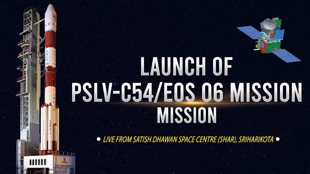 Launch of PSLV C54/EOS 06 Mission - Live from Sathish Dhawan Space Centre (SHAR), Sriharikota