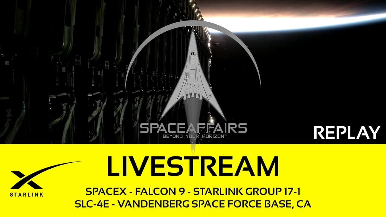 SpaceX - Falcon 9 - Starlink  17-1 - SLC-4E - Vandenberg SFB - May 27, 2025
