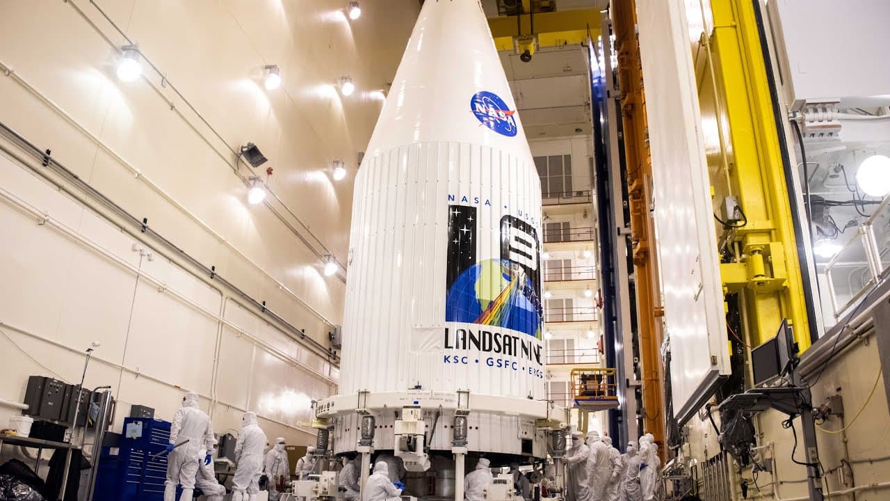 Launch of the Landsat 9 Earth-Observing Satellite