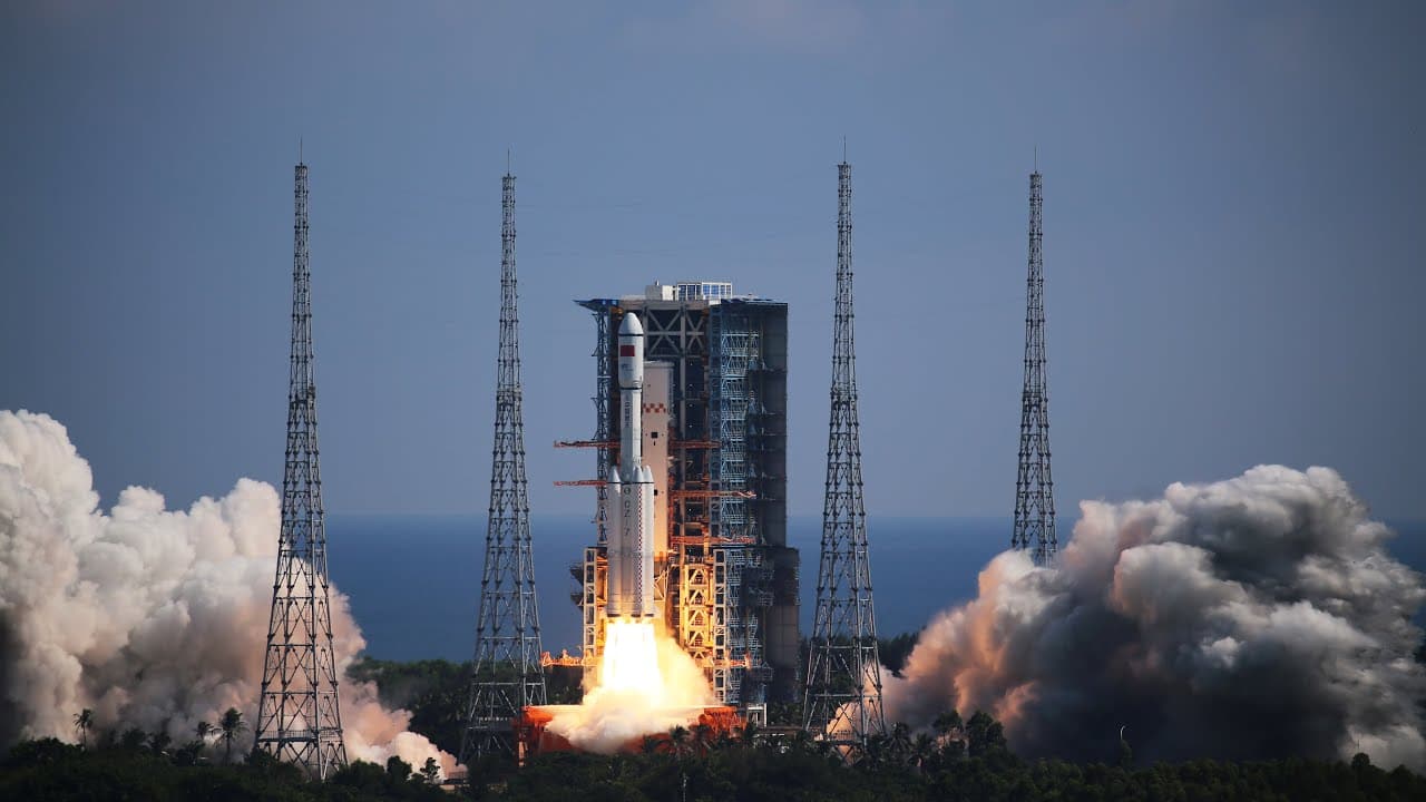 China launches Tianzhou-3 cargo spacecraft for Tiangong Space Station