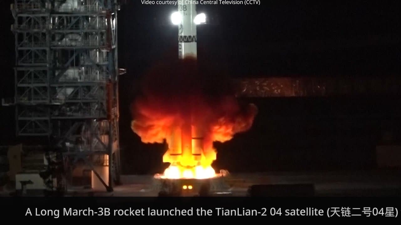 Long March-3B launches TianLian-2 04