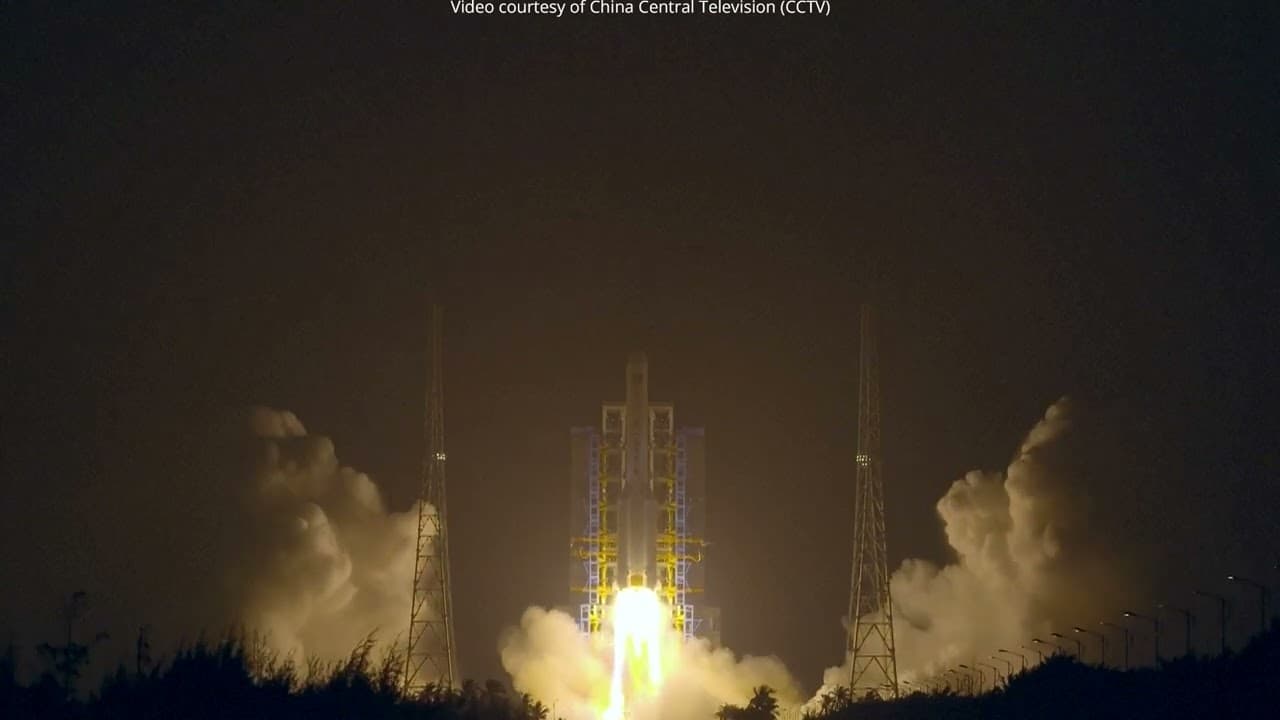 Long March-5 launches TJSW-20