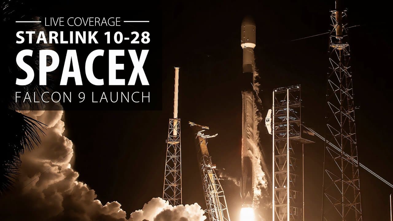 Watch Live: SpaceX Falcon 9 rocket launches from Cape Canaveral with 28 Starlink internet satellites