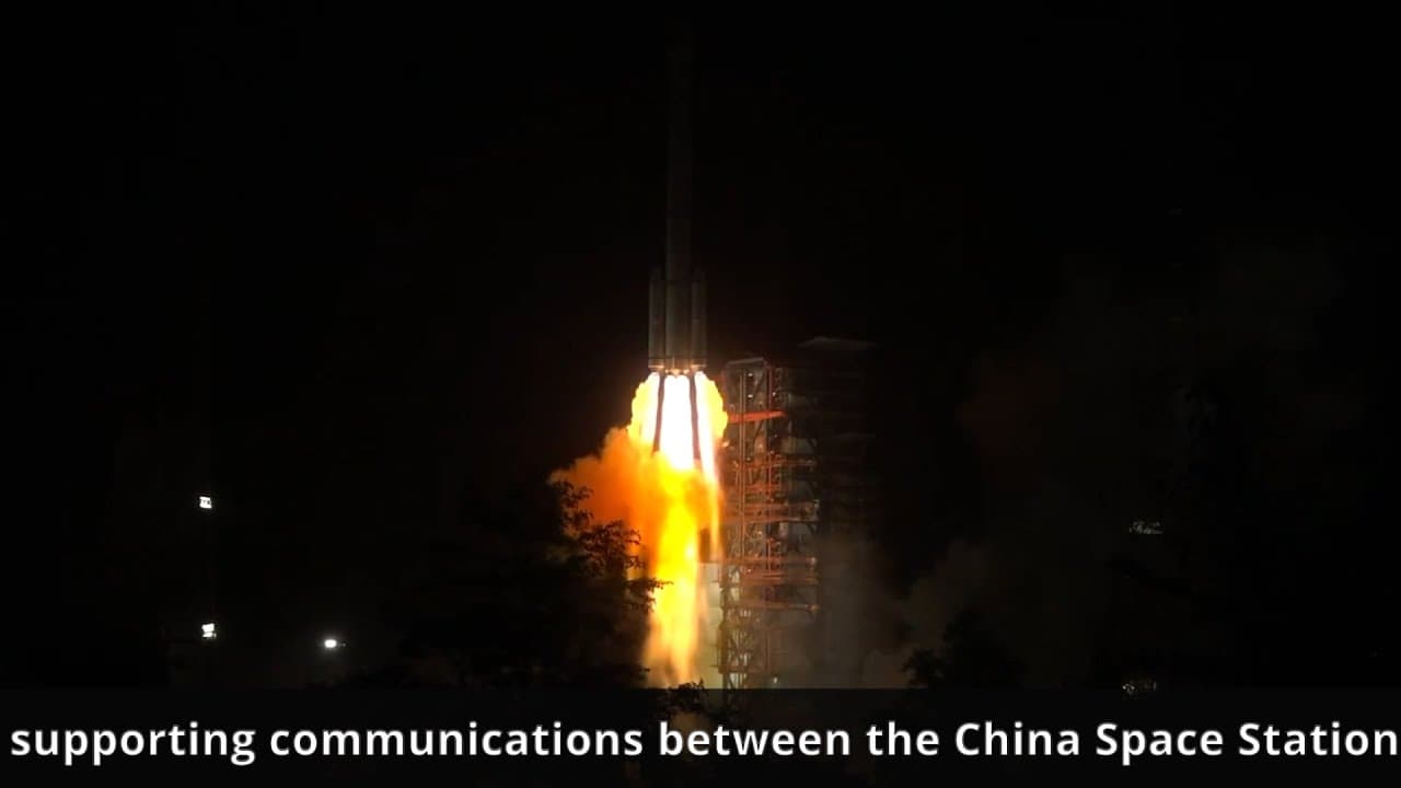 Long March-3C launches TianLian-1 05