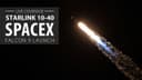 Live: SpaceX Falcon 9 launches Starlink satellites from Cape Canaveral on North-East trajectory