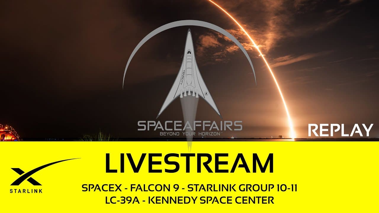 SpaceX - Falcon 9 - Starlink 10-11 - LC-39A - Kennedy Space Center - August 28, 2025