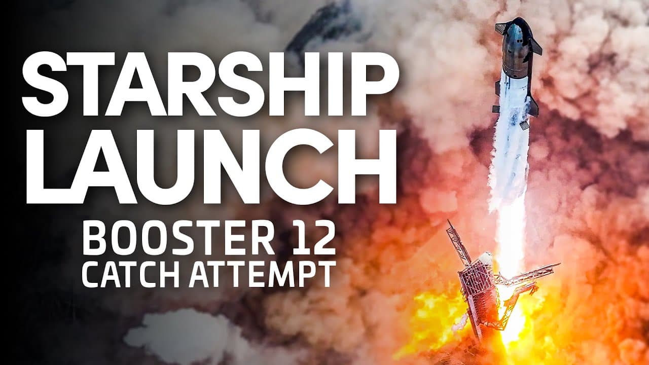 🔴FULL REPLAY: SpaceX Launches Starship Flight 5 (and Catches A Booster)