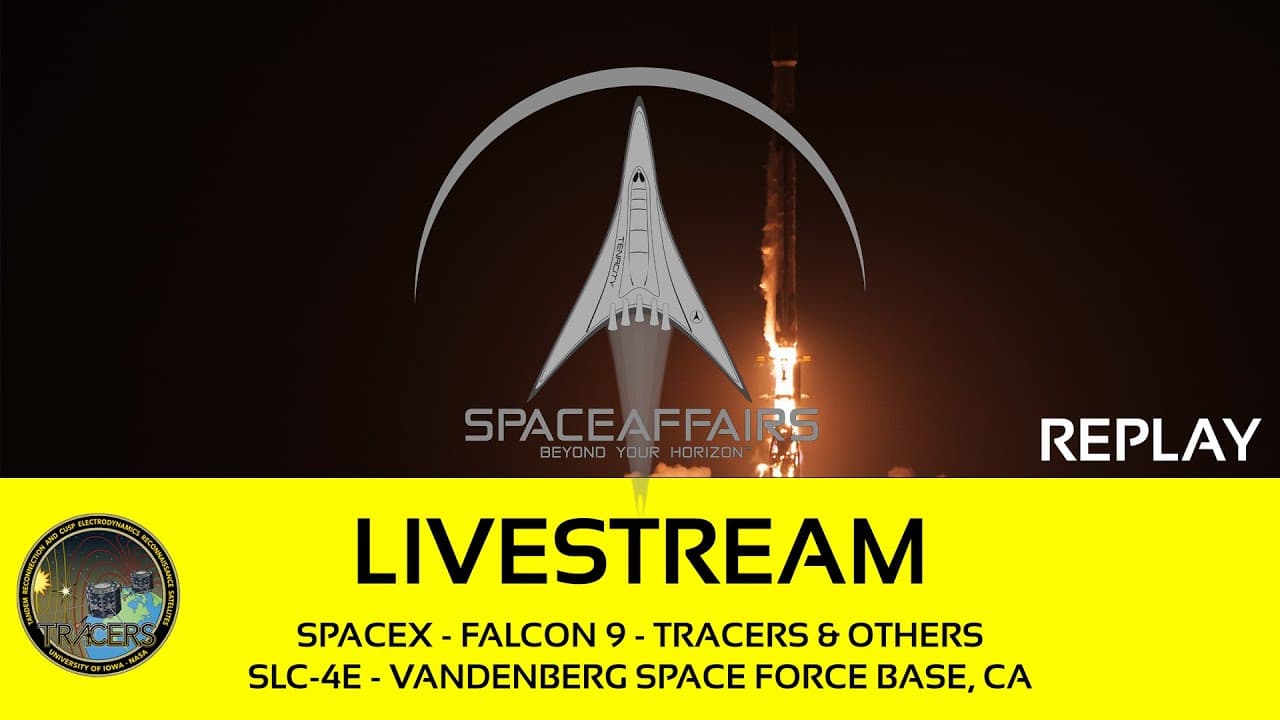 SpaceX - Falcon 9 - TRACERS & Others - SLC-4E - Vandenberg SFB - July 23, 2025