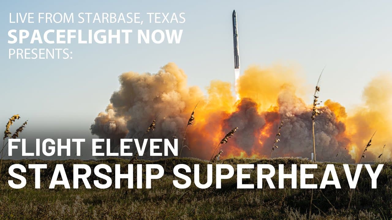 Watch live: SpaceX launches Starship Flight 11, finale of Block 2 upper stage