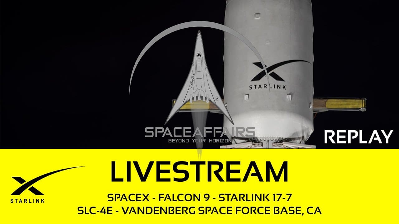 SpaceX - Falcon 9 - Starlink 17-7 - SLC-4E - Vandenberg SFB, CA - August 30, 2025