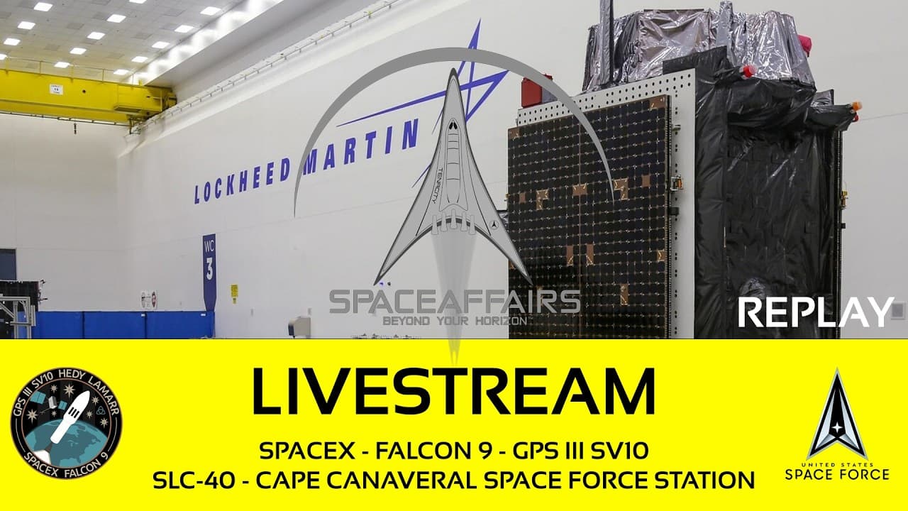 SpaceX - Falcon 9 - GPS III SV10 - SLC-40 - Cape Canaveral SFS - April 21, 2026