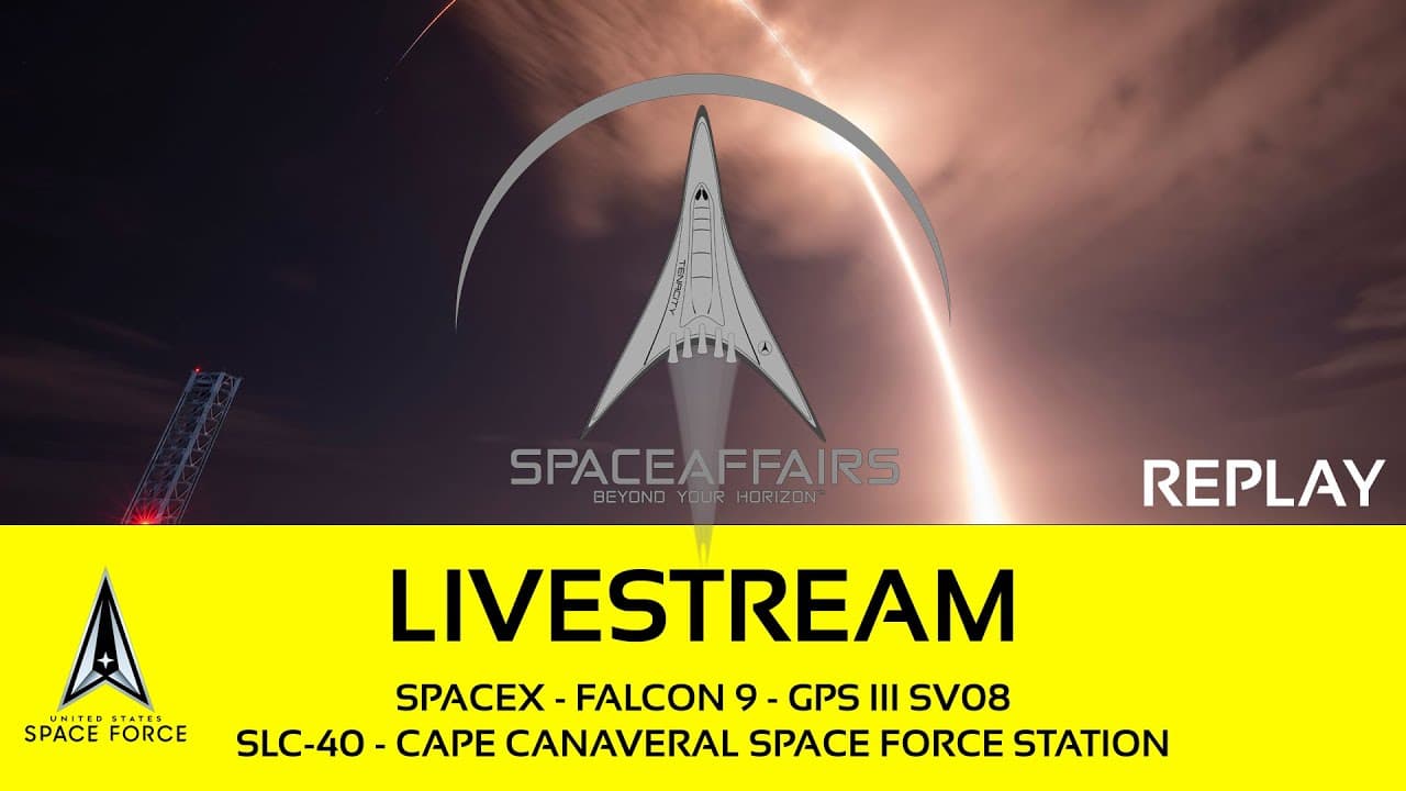 SpaceX - Falcon 9 - GPS III 7 SV08 - SLC-40 - Cape Canaveral SFS - May 30, 2025