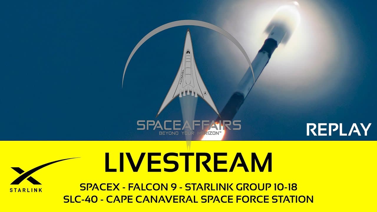 GO! - SpaceX - Falcon 9 - Starlink 10-18 - SLC-40 - Cape Canaveral SFS - June 18, 2025