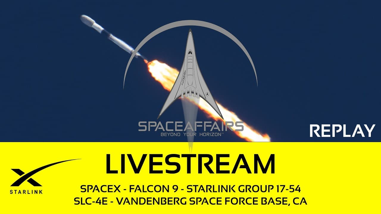 SpaceX - Falcon 9 - Starlink 17-54 - SLC-4E - Vandenberg SFB - June 15, 2026