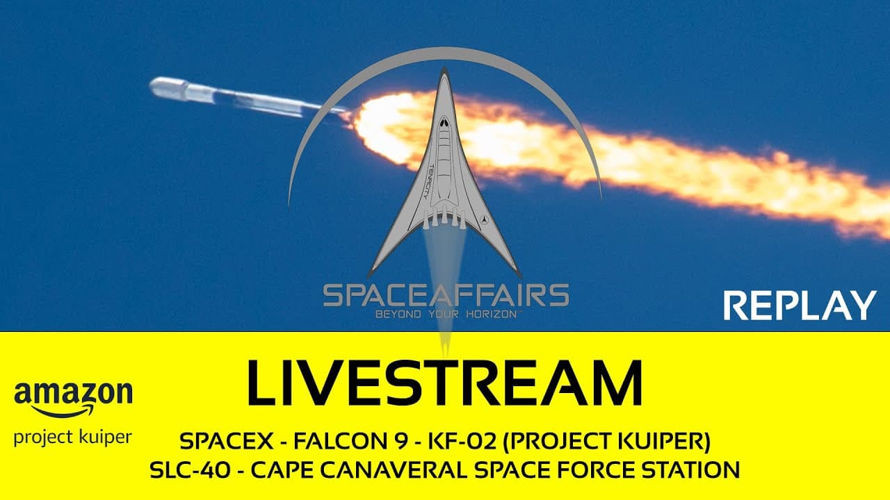 SpaceX - Falcon 9 - KF-02 (Project Kuiper) - SLC-40 - CCSFS - August 11, 2025