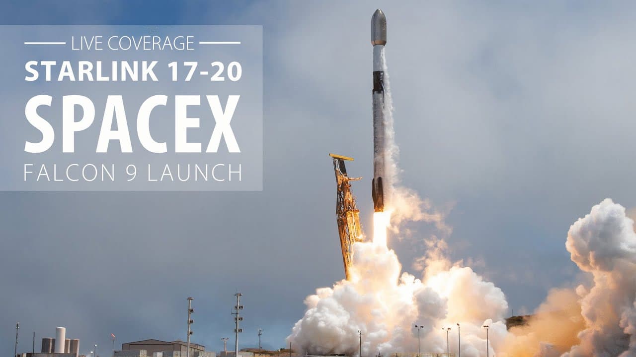 Watch Live: SpaceX Falcon 9 launches from California with 25 Starlink Internet satellites
