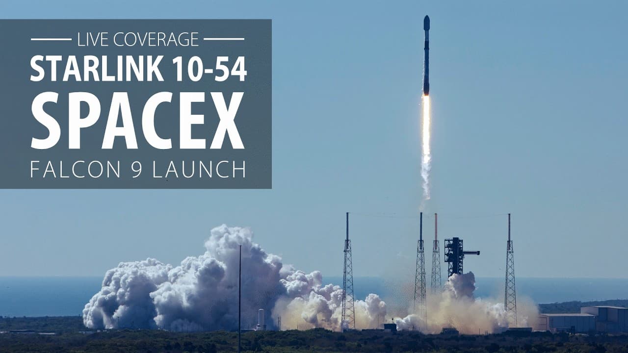 Live: SpaceX Falcon 9 rocket launches Starlink satellites from Cape Canaveral as shares hit Nasdaq