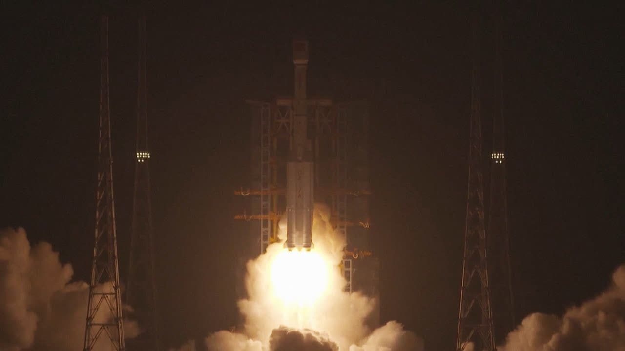 Long March-7A launches TJSW-10