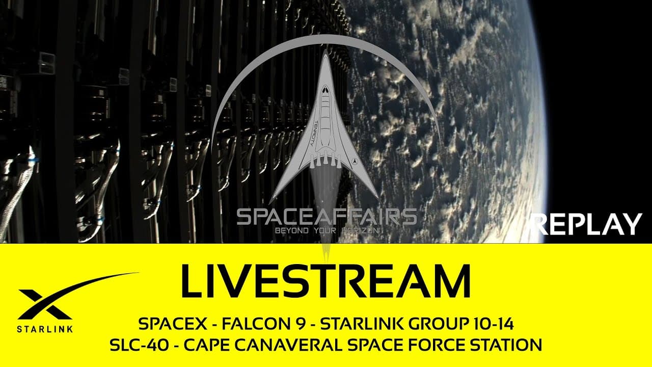 SpaceX - Falcon 9 - Starlink 10-14 - SLC-40 - Cape Canaveral SFS - August 31, 2025
